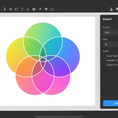 Venn diagram customization and export