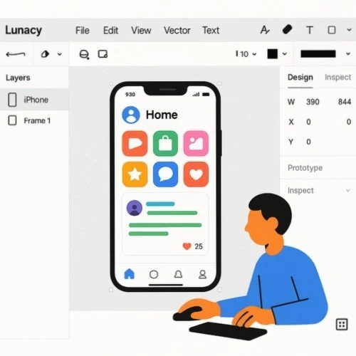 Lunacy App Design Software