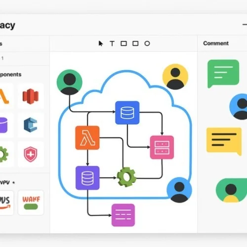 Collaborative AWS diagram design