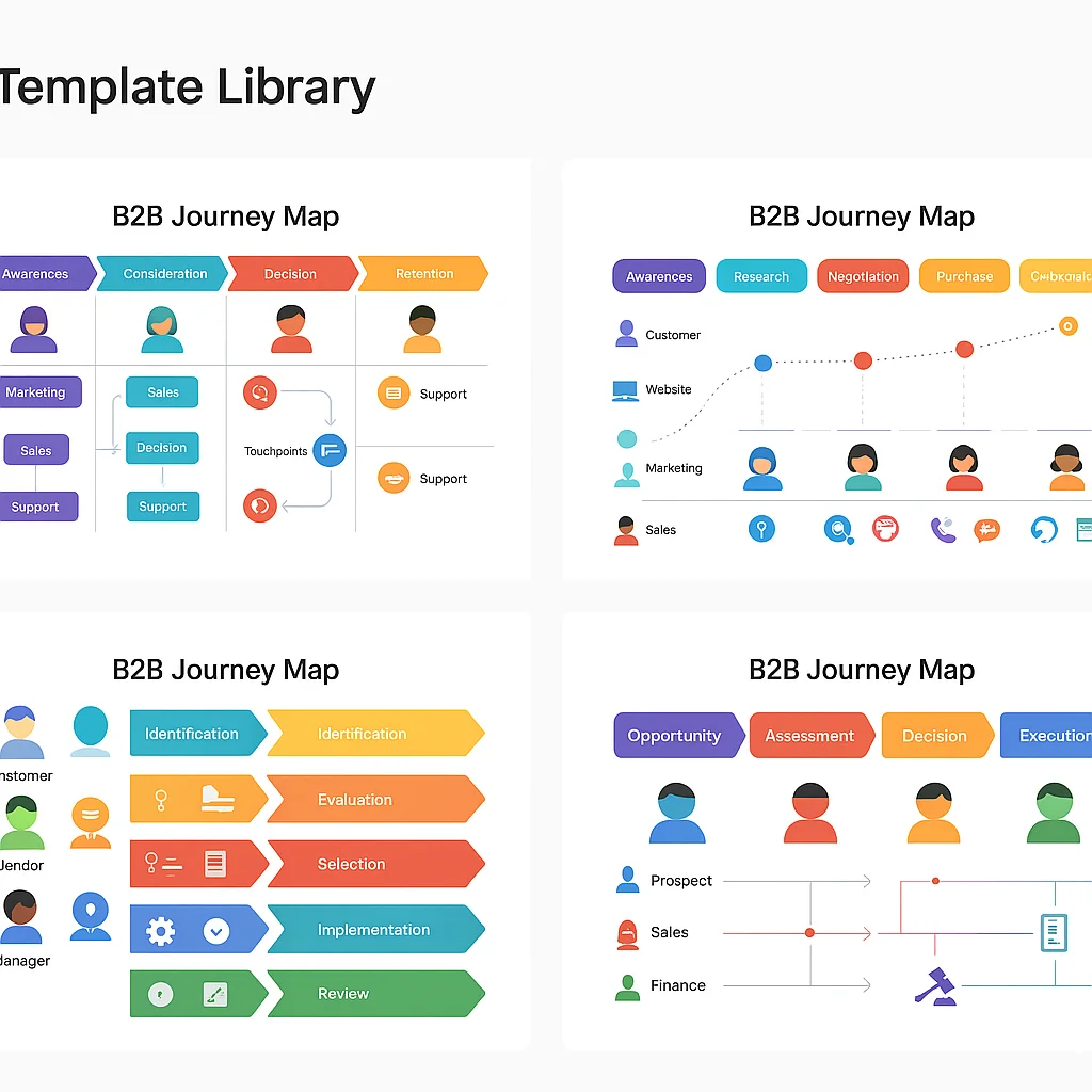 B2B Customer Journey Map Create - B2b Journey Map Templates 679937.webp