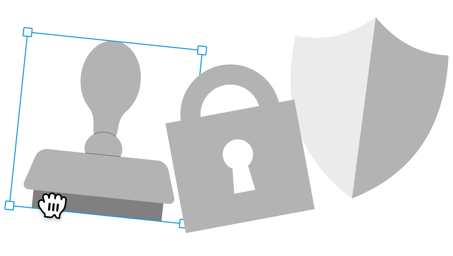 Watermark design in Lunacy