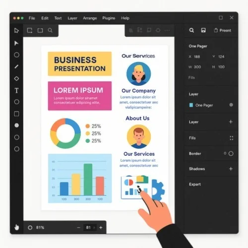 Lunacy Digital One Pager Creator