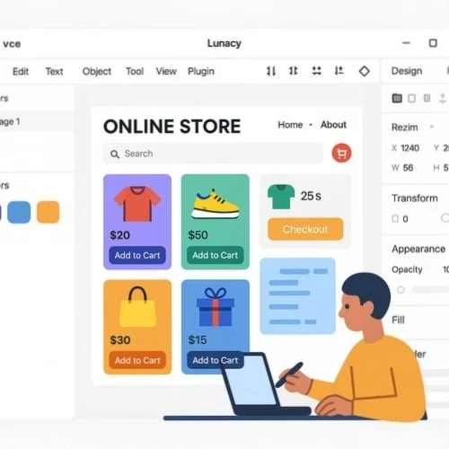 Lunacy Ecommerce Website Design and Development