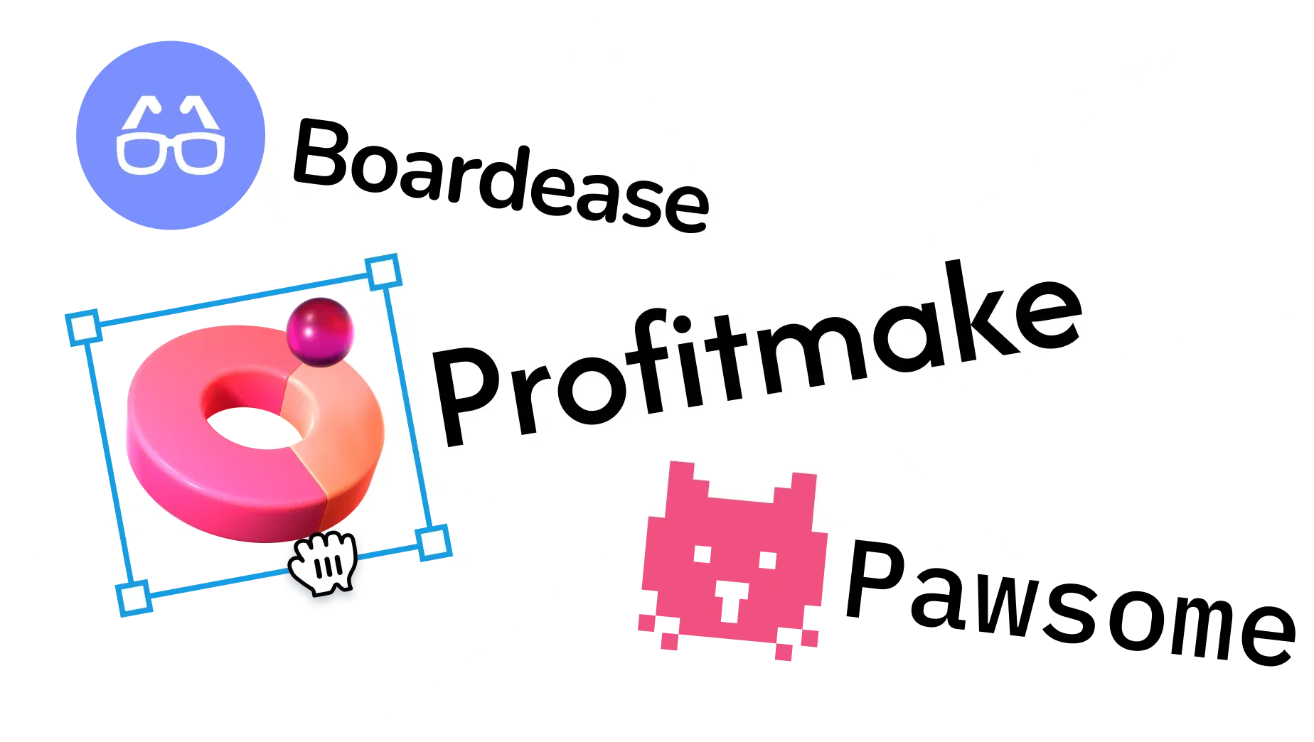 Logo design in Lunacy