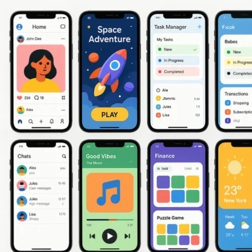 iPhone 14 mockup resources library