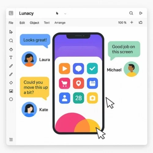 Collaborative iPhone interface design