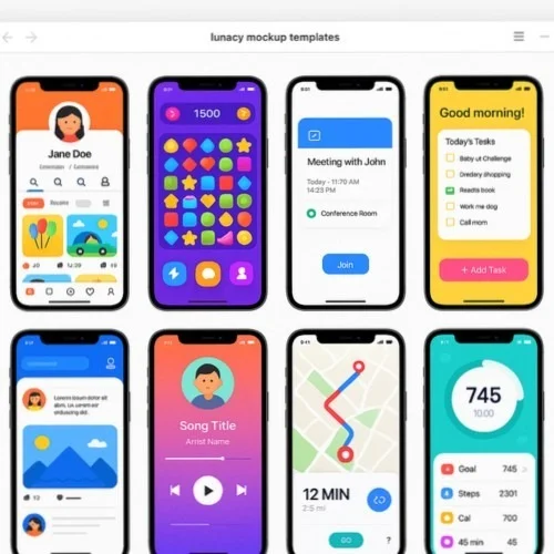 iOS UI elements and assets