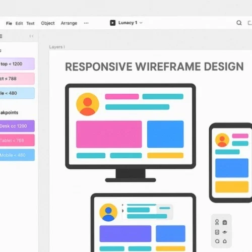 Lunacy interactive prototyping for wireframes
