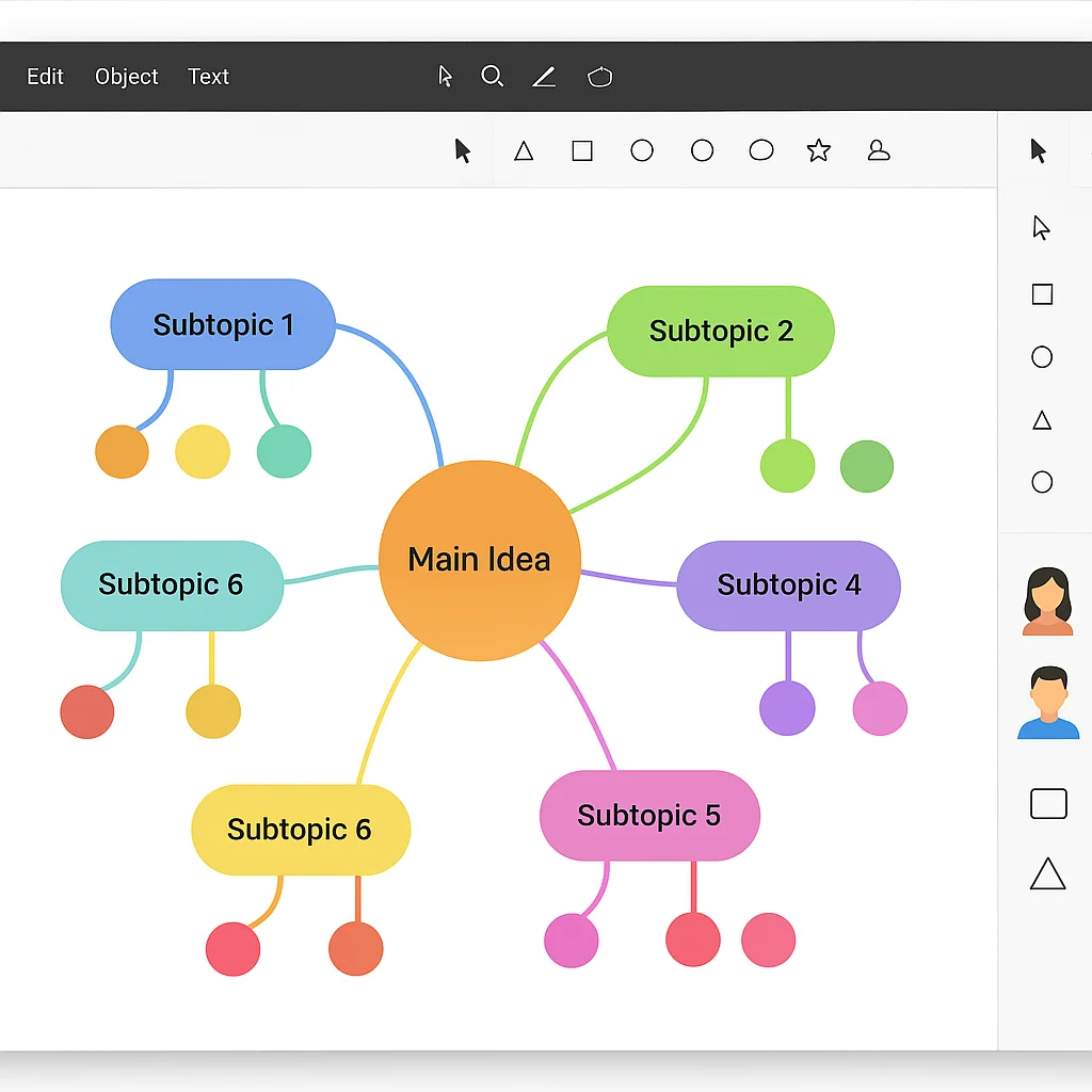 Free Mind Map Maker Create Visual - Mind Map Creation Tools In Lunacy E861ae.webp