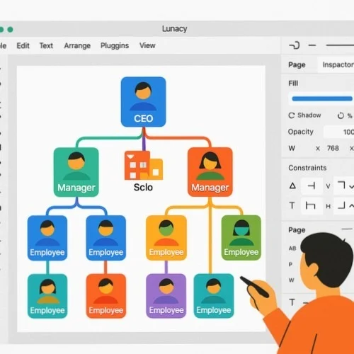 Lunacy Online Organizational Chart Creator