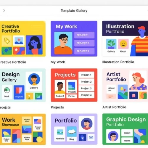 Graphics library for portfolios