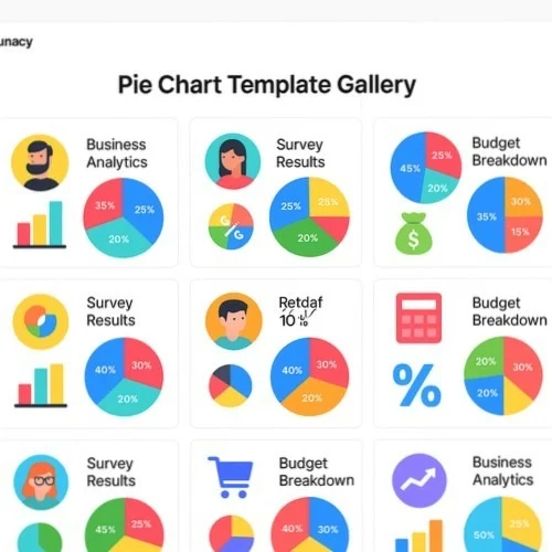 Pie Chart Templates in Lunacy