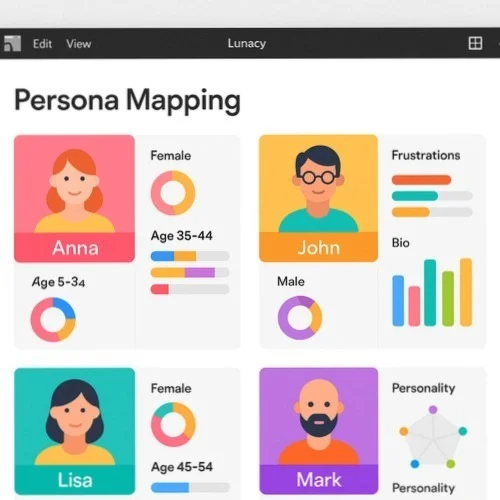 Professional persona mapping tools