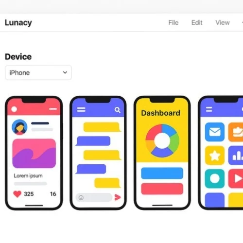 Phone frame mockup tools