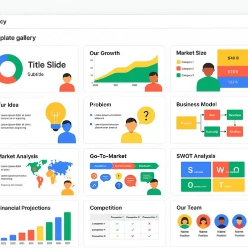 Funding slide design assets