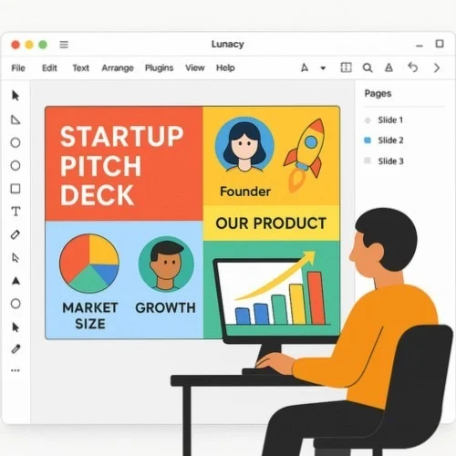 Lunacy Pitch Deck Creator