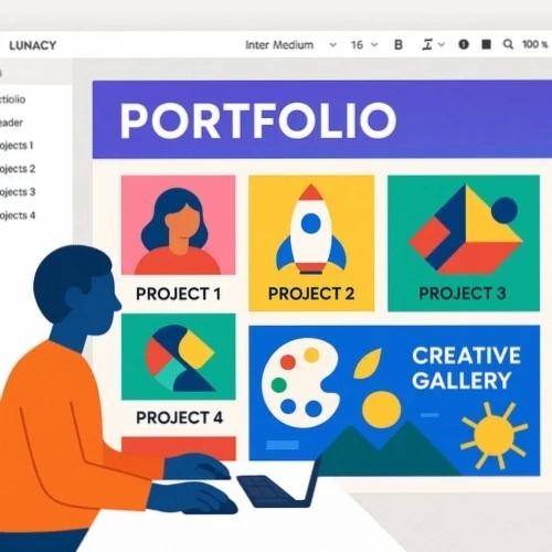 Lunacy Portfolio Design Software