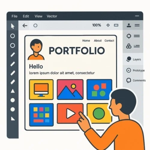 Lunacy Portfolio Website Design Software