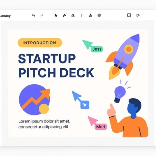 Collaborative pitch deck design