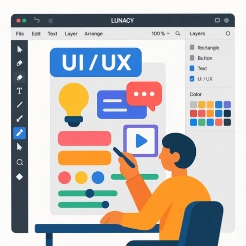 Lunacy Product Design UX UI Software