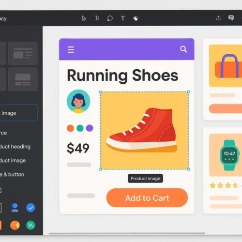 Product page layout design tools