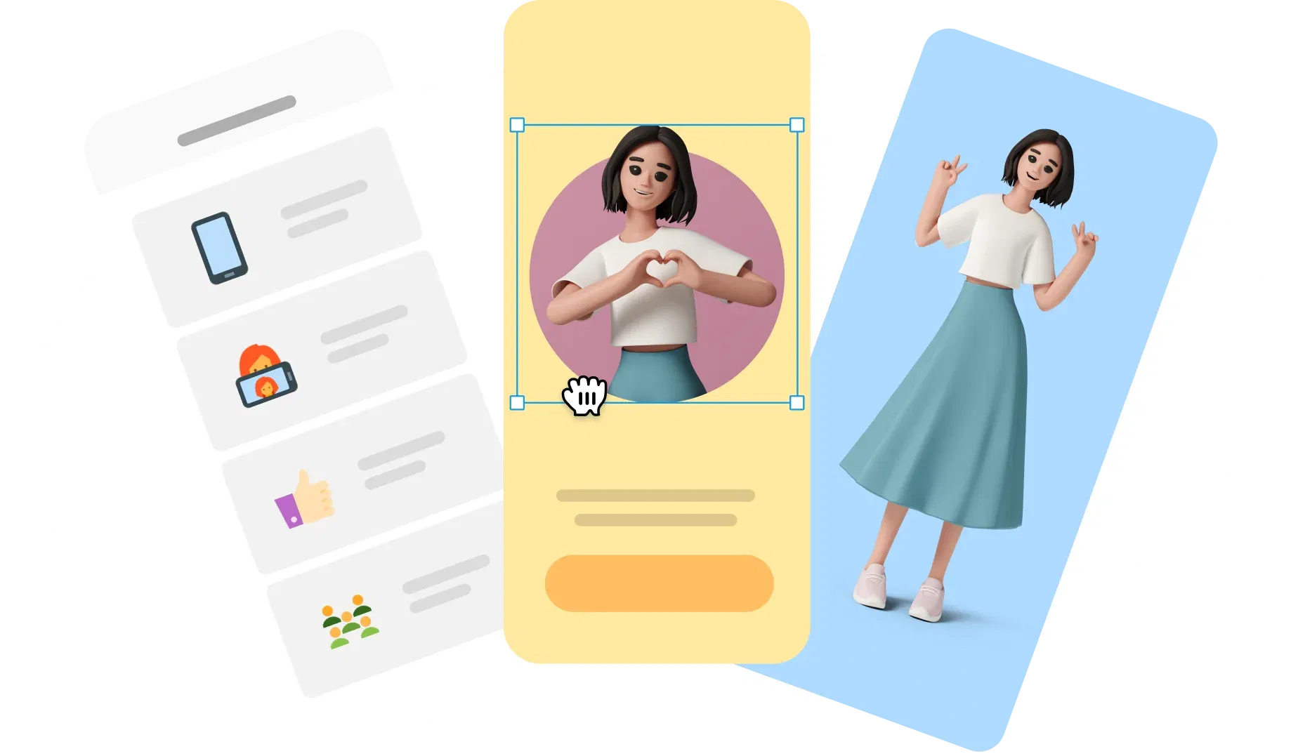 Create Profile UI Design for Free