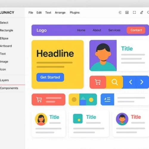 Lunacy UI Design Tools