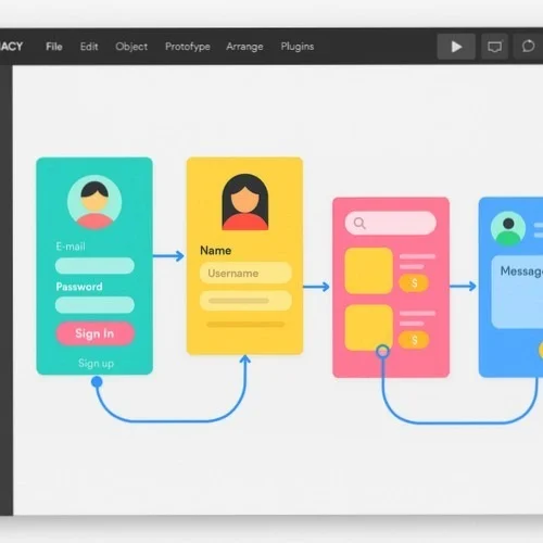 Interactive prototyping in Lunacy