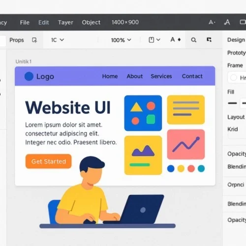 Lunacy UI Design Software Interface