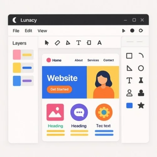 Website UI UX design tools
