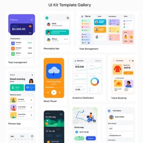 UI Kits and Components in Lunacy