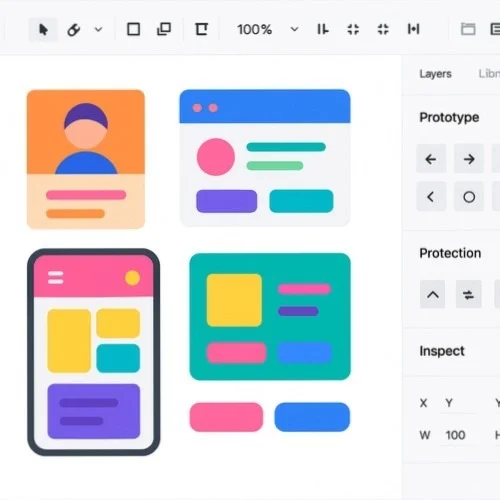 UI/UX design tools in Lunacy