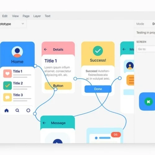 Lunacy interactive UX prototyping