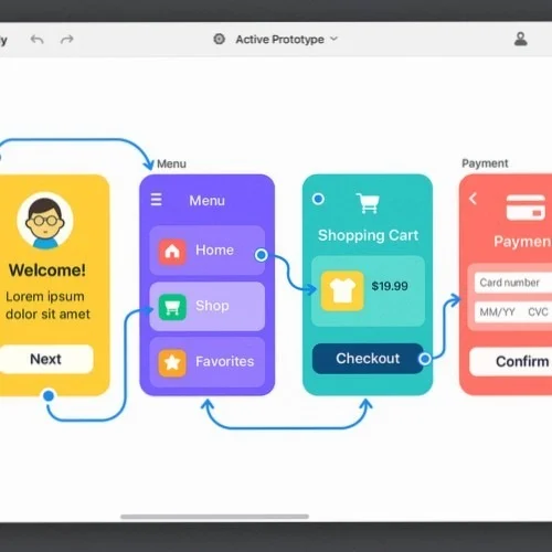 Lunacy Interactive Prototyping and User Flows