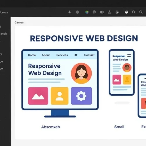 Auto layout for responsive web design
