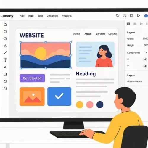 Lunacy Web Design Layout Tool