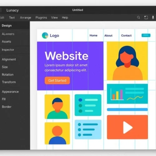Website layout design tools