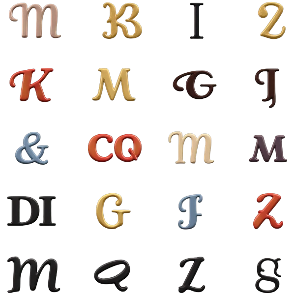 Monogram Font Library
