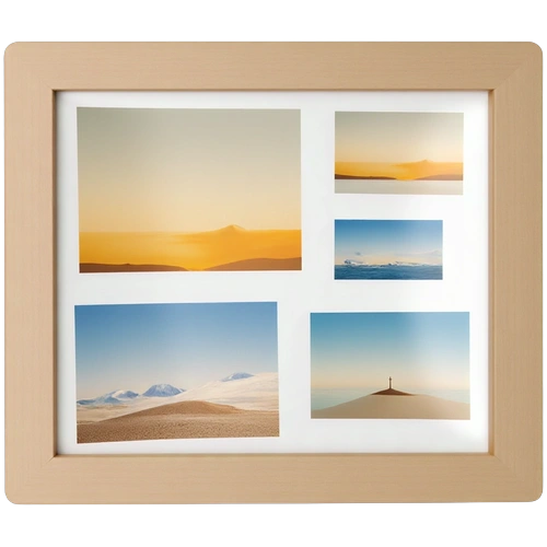 4 photo collage frame example