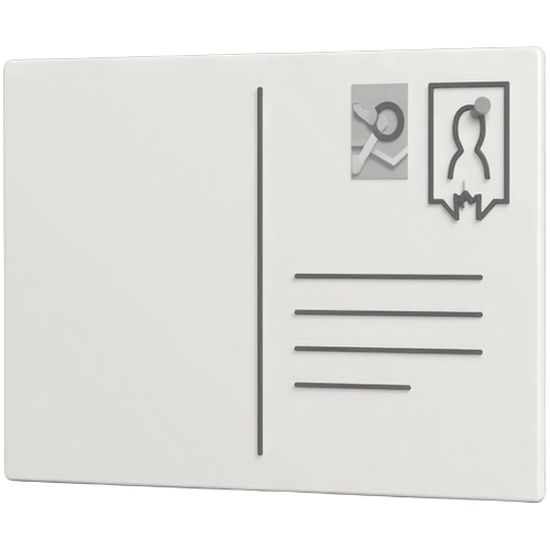 4x6 Postcard Template Preview