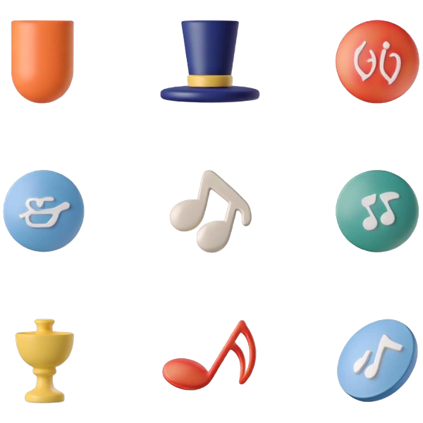 Genre-specific band logos
