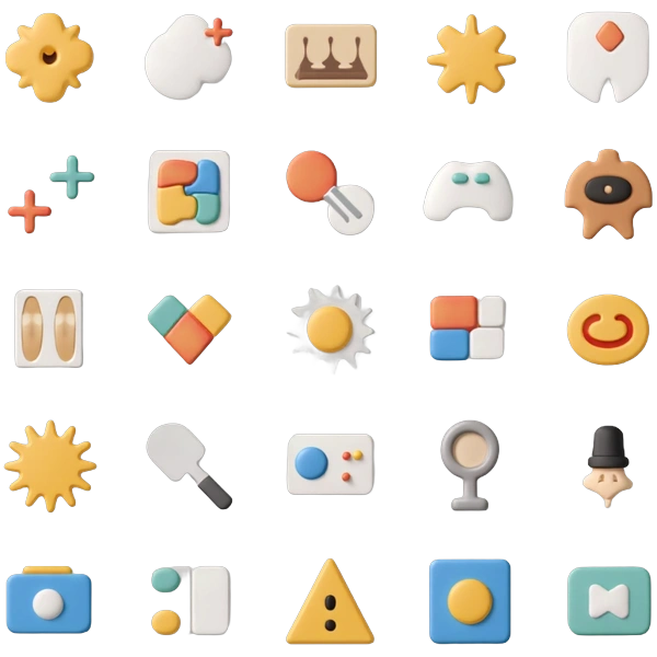 Extensive symbol library