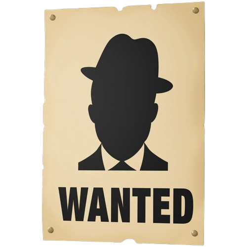 Al Capone Wanted Poster Template