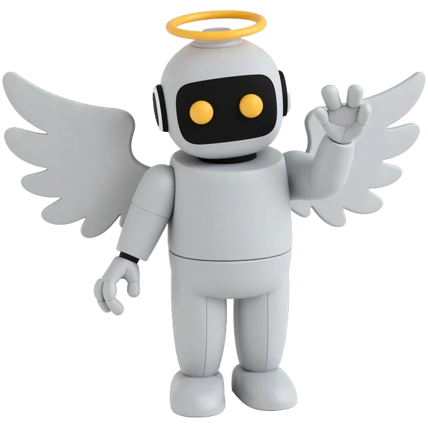 AI-generated angel emoji designs