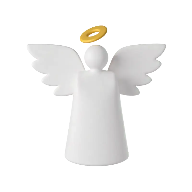 Angel emoji graphic assets