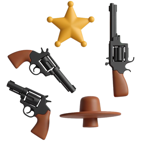 Western-Themed Graphics Collection