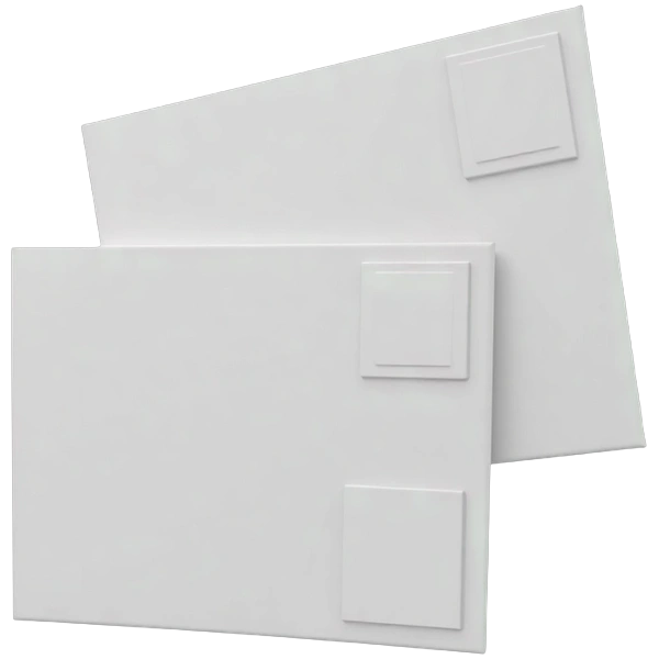 Postcard size options