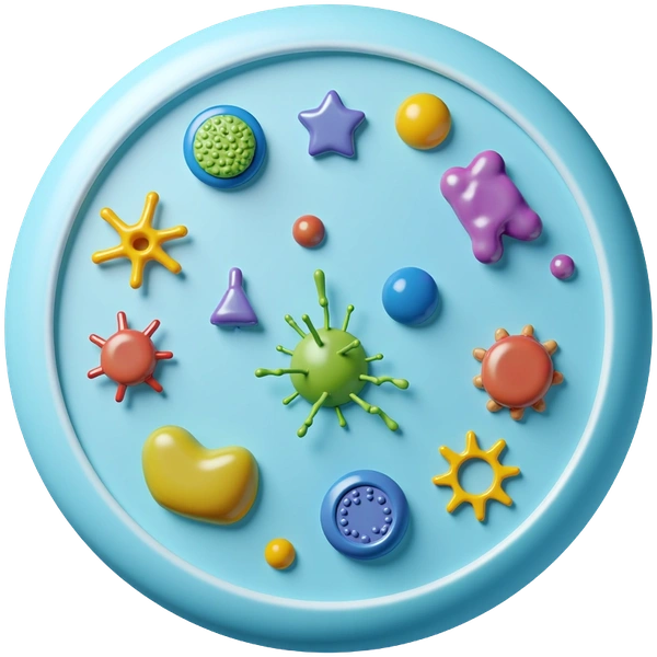 Bacteria Poster Editor Interface