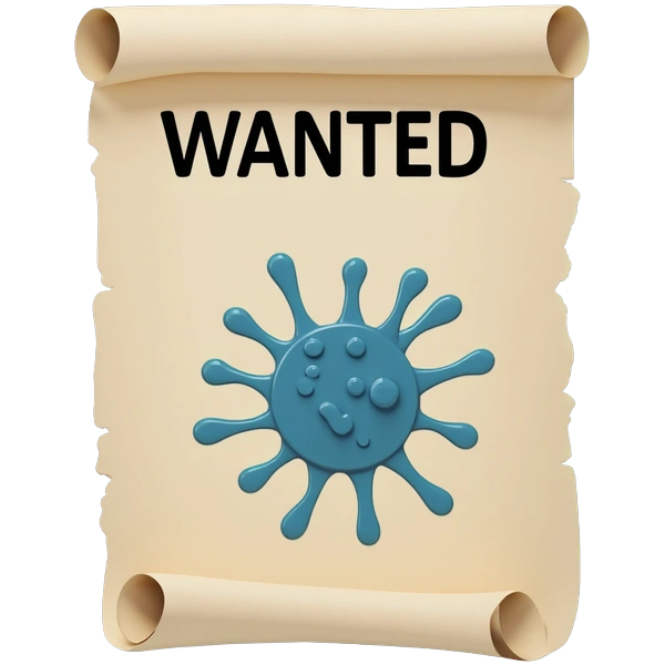 Bacteria Wanted Poster Templates