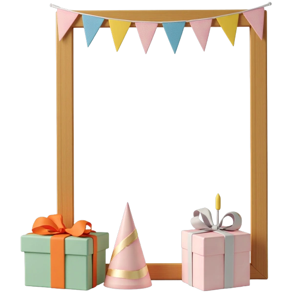 Birthday Collage Photo Frame Designs